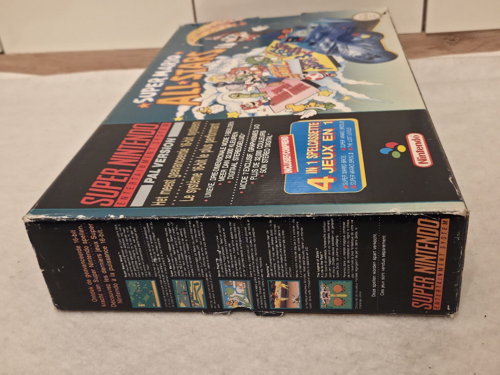 SNES Super Nintendo Super Mario Allstars Konsole Console FAH OVP