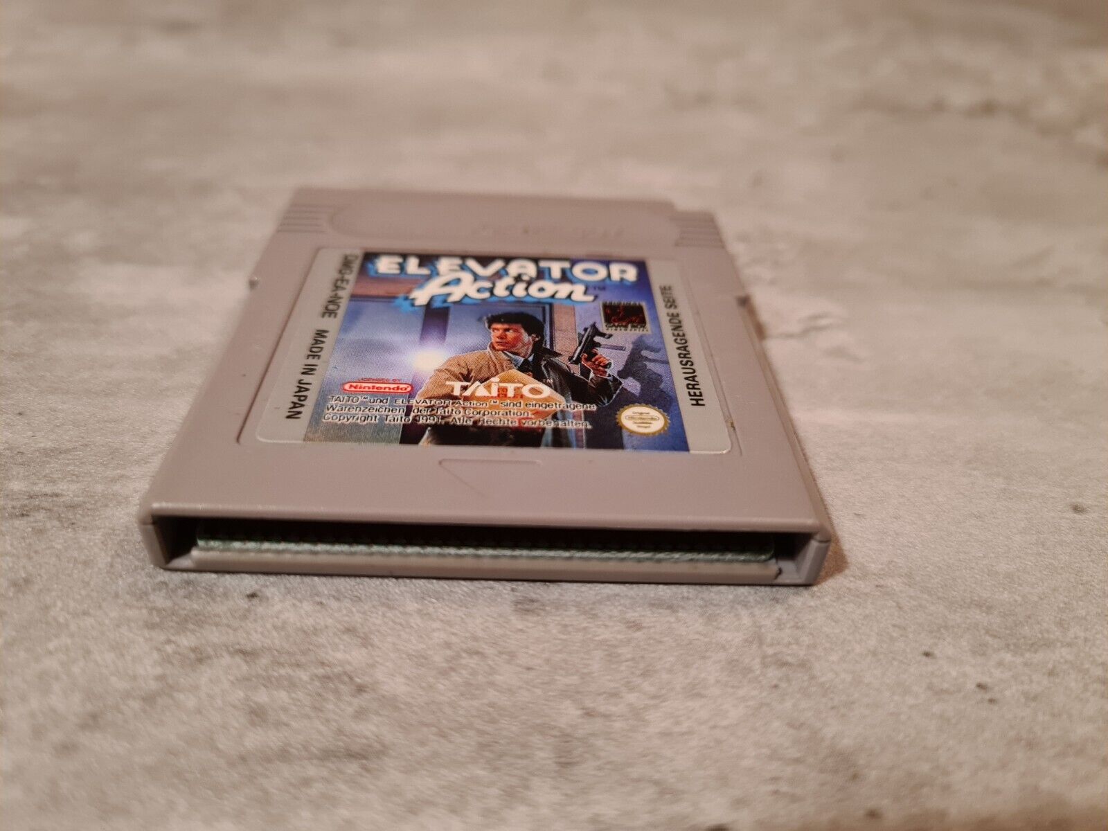 Nintendo Gameboy Classic Spiel Elevator Action Modul NOE - T-Retro-Games 
