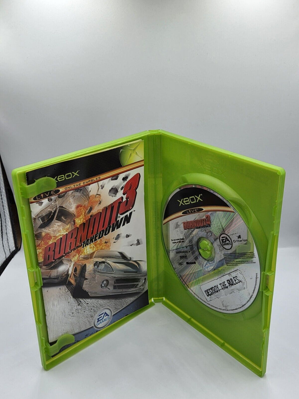 XBOX Spiel Burnout 3 Takedown mit OVP und Anleitung HOL - T-Retro-Games 