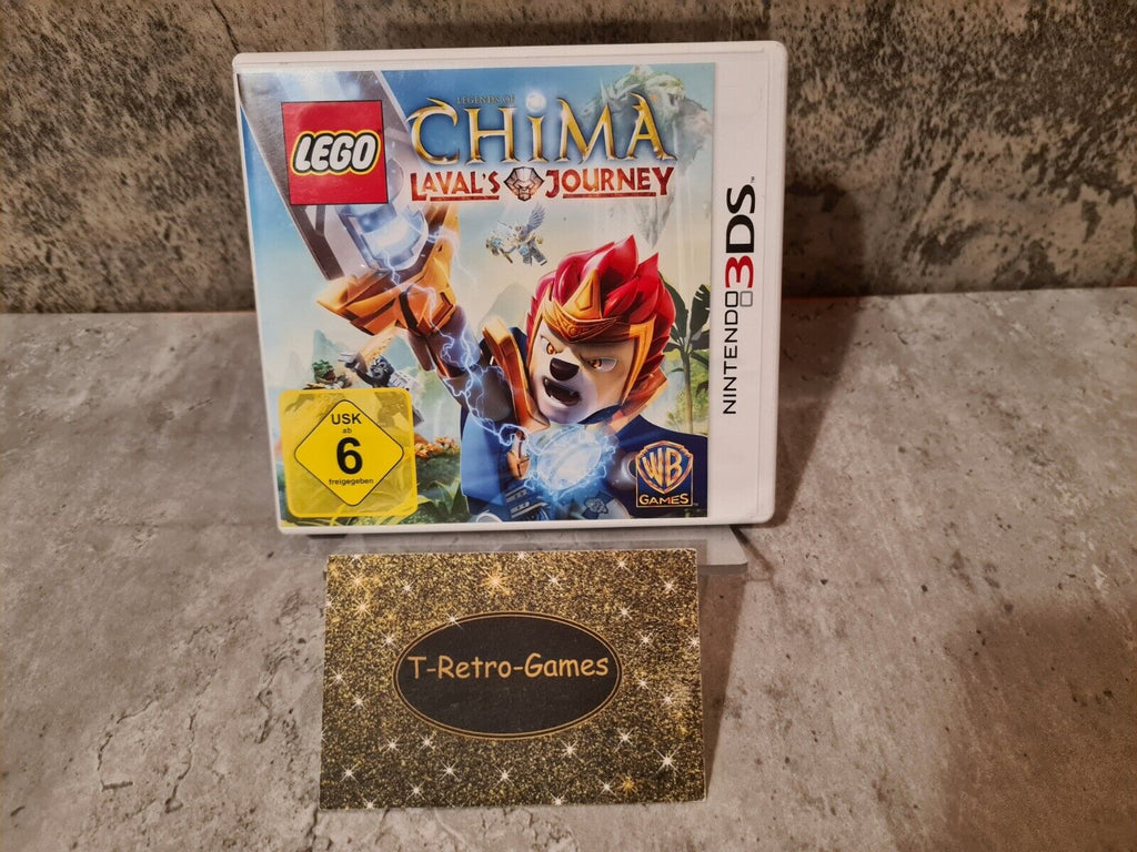 Nintendo DS Lego Legends of Chima Laval's Journey mit OVP und Anleitung GER - T-Retro-Games 