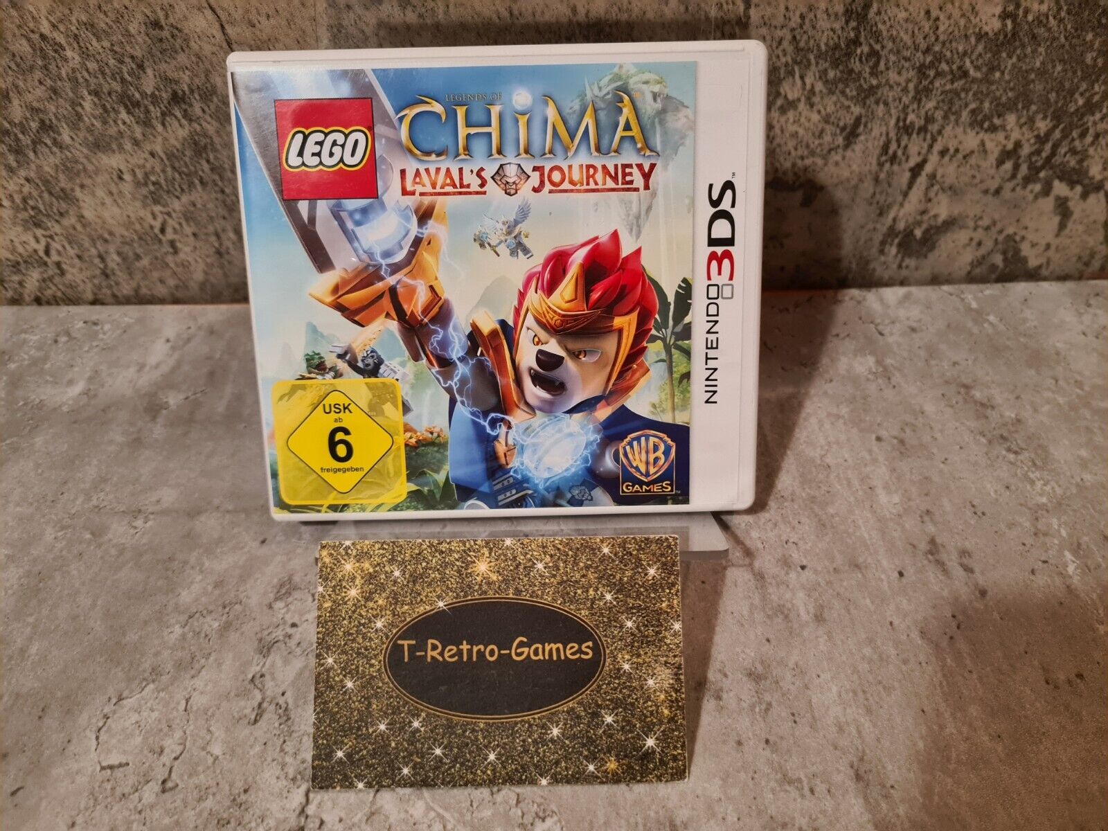 Nintendo DS Lego Legends of Chima Laval's Journey mit OVP und Anleitung GER - T-Retro-Games 