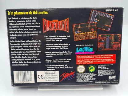 SNES Super Nintendo BlackHawk mit OVP und Anleitung NOE - T-Retro-Games 