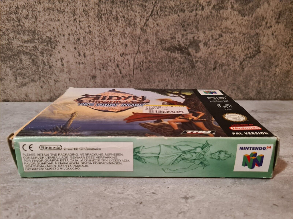 N64 Nintendo 64 Aidyn Chronicles The First Mage mit OVP und Anleitung EUR - T-Retro-Games 