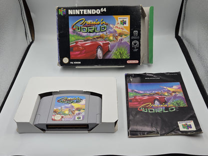 N64 Nintendo 64 Spiel Cruis'n World mit OVP und Anleitung NOE