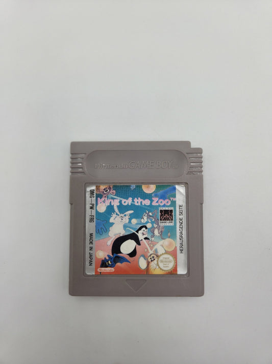 Nintendo Game Boy Classic Spiel King of The Zoo Modul FRG