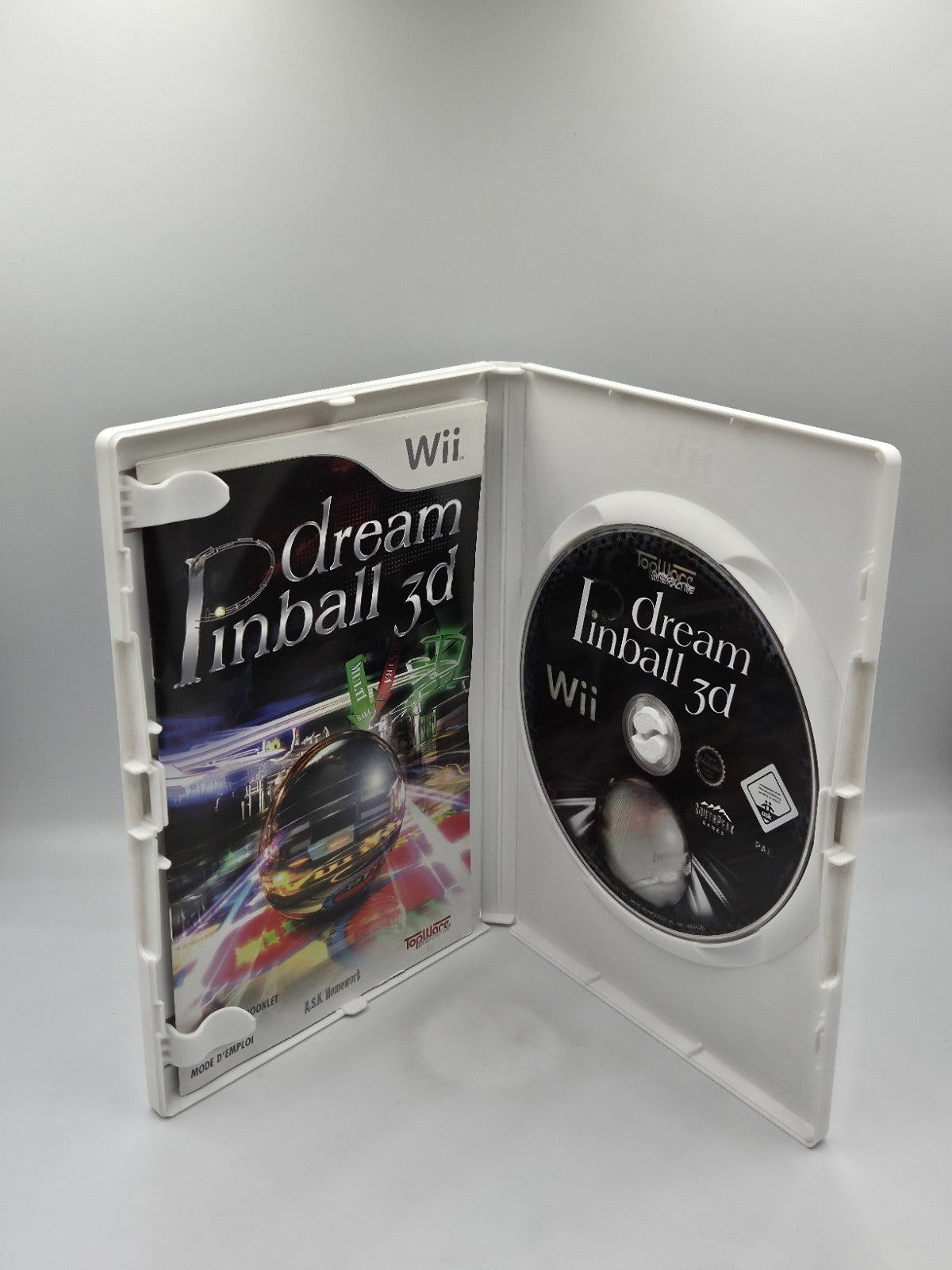 Nintendo Wii Spiel Dream Pinball 3d mit OVP und Anleitung Multilingual