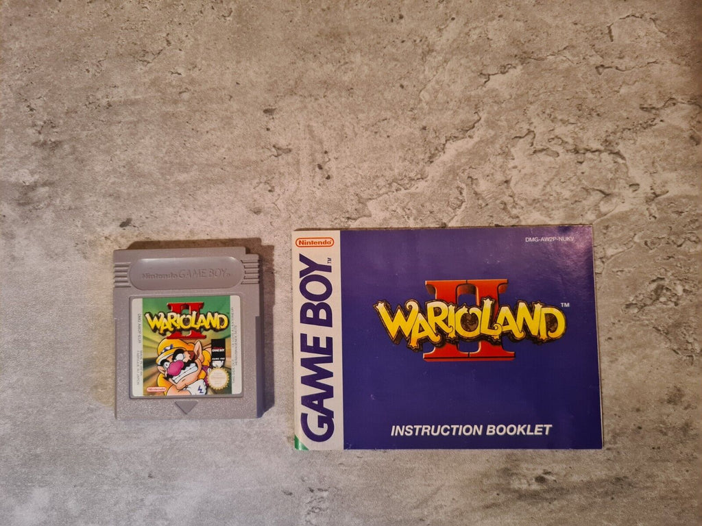 Game Boy Classic Wario Land II mit OVP und Anleitung SCN - T-Retro-Games 
