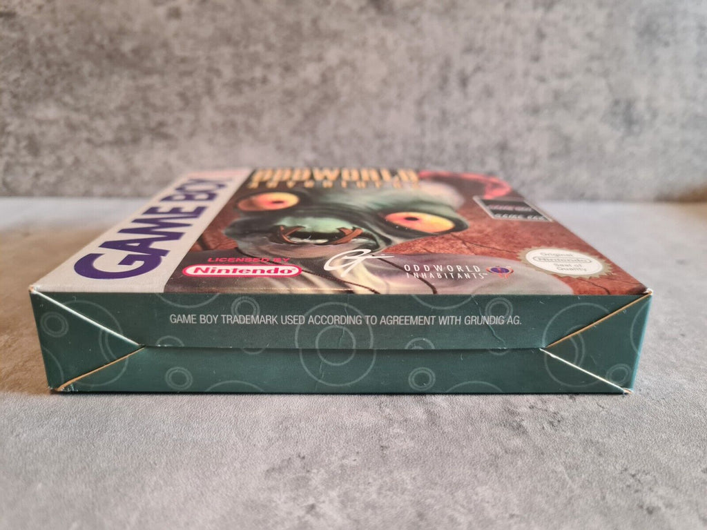 Nintendo Gameboy Classic Oddworld Adventures mit OVP und Anleitung EUR - T-Retro-Games 