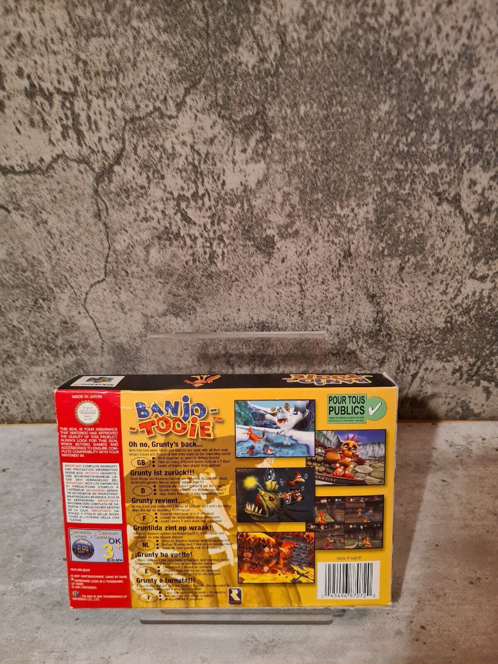 N64 Nintendo 64 Banjo Tooie mit OVP und Anleitung EUR - T-Retro-Games 