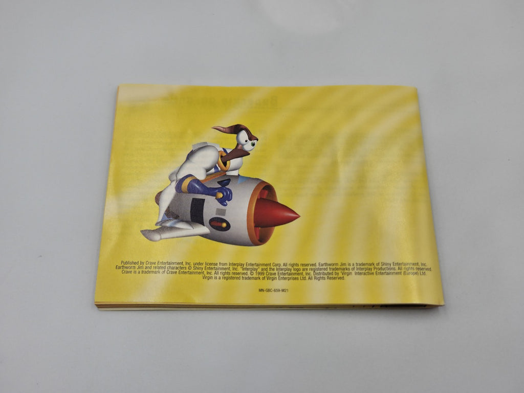 Game Boy Color Spiel Earthworm Jim Menace 2 The Galaxy mit OVP und Anleitung EUR