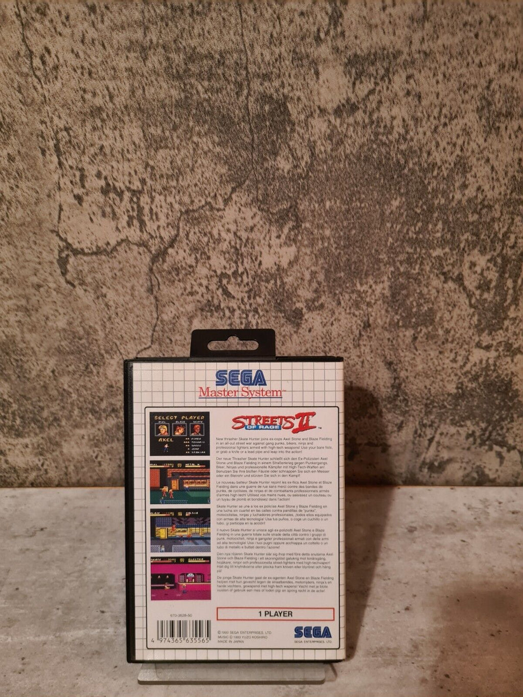 Sega Master System Streets of Rage II mit OVP und Anleitung Multi Language - T-Retro-Games 