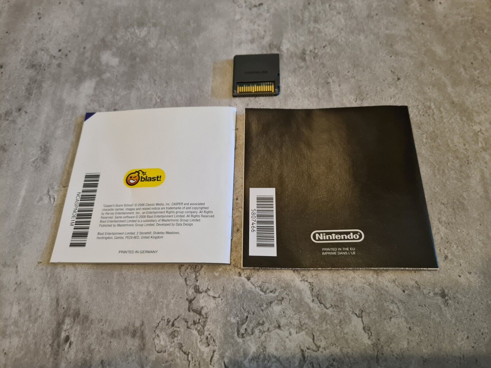 Nintendo DS Casper's Schreckensschule mit OVP und Anleitung NOE - T-Retro-Games 