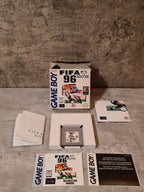 Nintendo Game Boy Classic Fifa Soccer 96 mit OVP und Anleitung + Poster USA - T-Retro-Games 