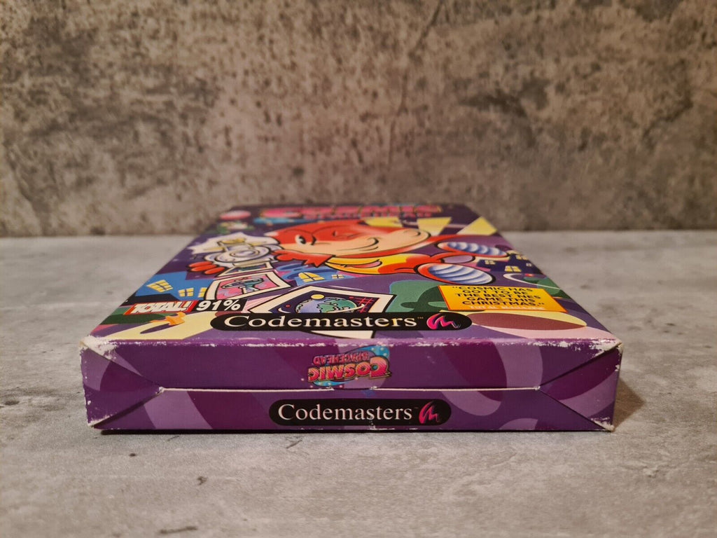 NES Codemasters Cosmic Spacehead mit OVP und Anleitung - T-Retro-Games 