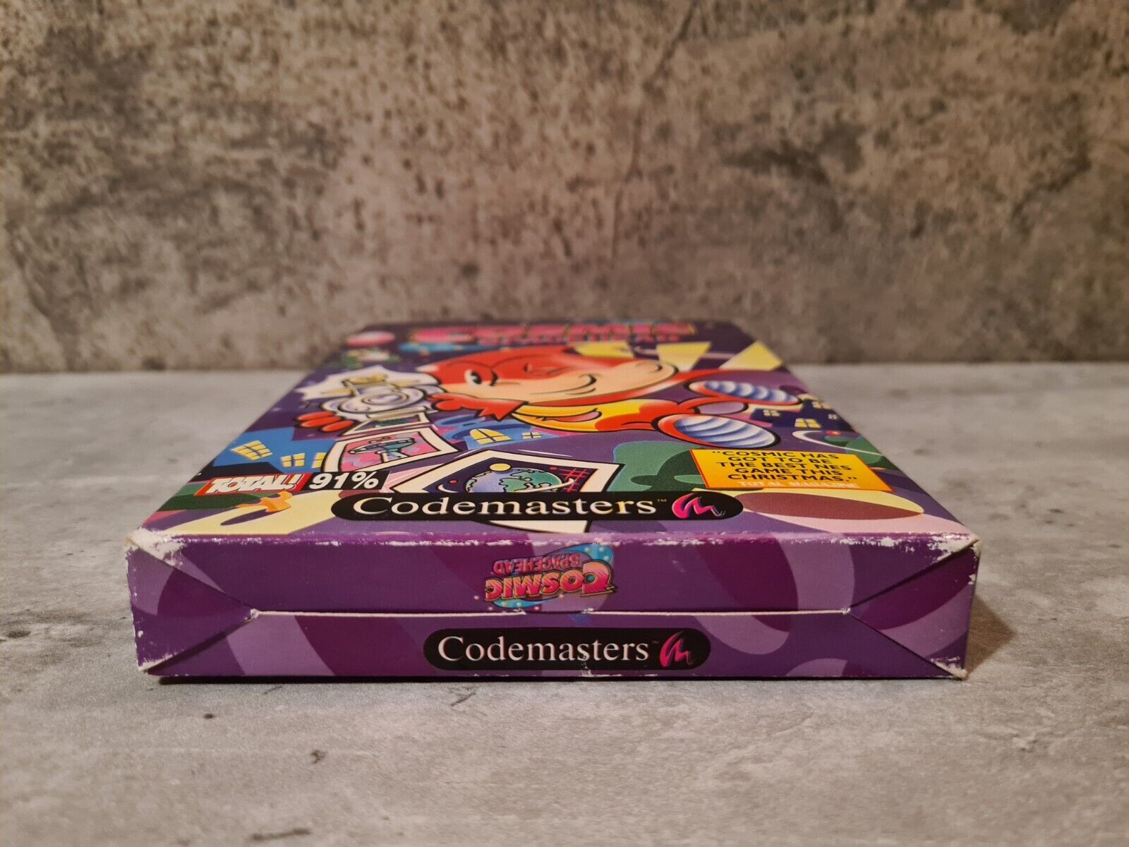 NES Codemasters Cosmic Spacehead mit OVP und Anleitung - T-Retro-Games 
