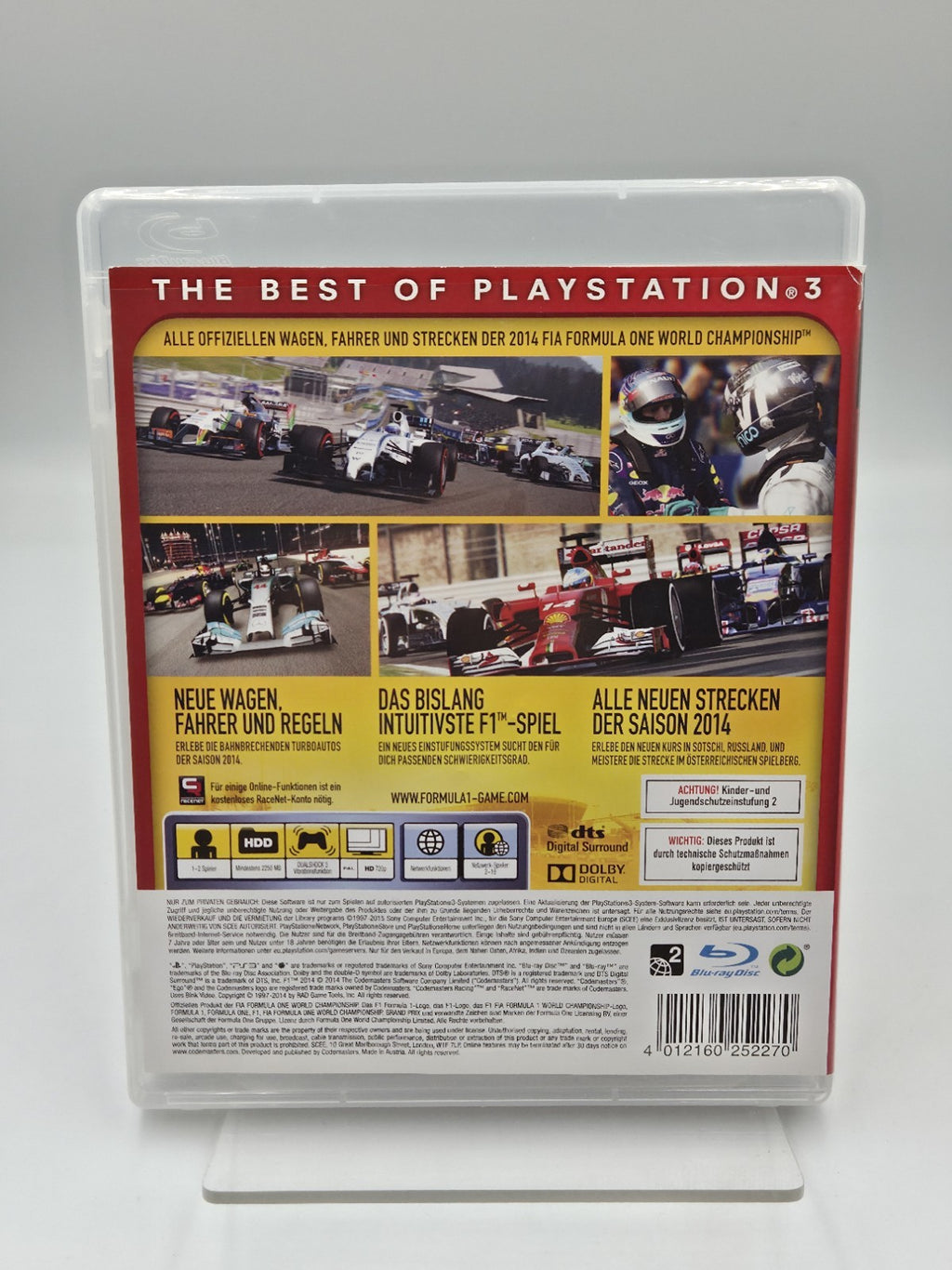 PS3 Playstation 3 Spiel F1 2014 mit OVP Deutsch