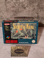 SNES Super Nintendo Secret of Mana mit OVP und Anleitung HOL Small Box - T-Retro-Games 