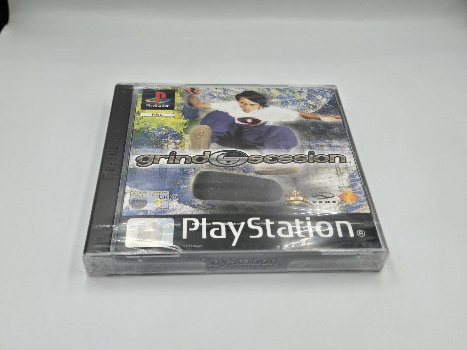 PS1 Playstation 1 Spiel Grind Session Sealed Neu New Multilingual