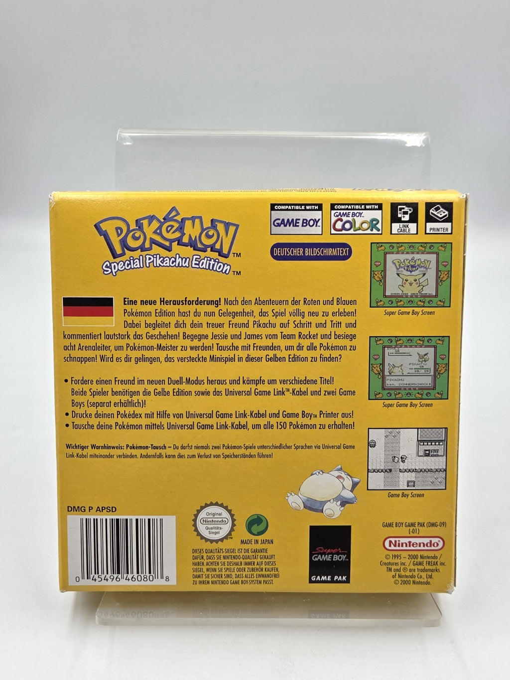 Nintendo Game Boy Pokemon Special Pikachu Edition mit OVP und Anleitung NOE