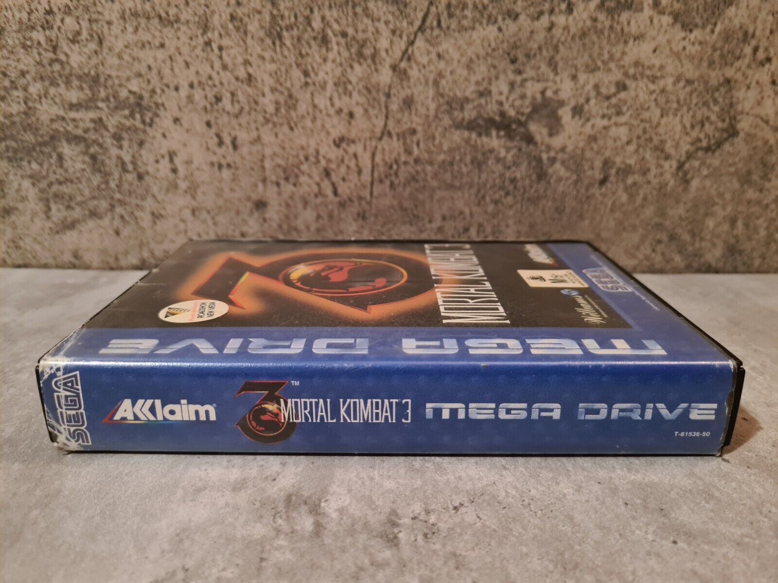 Sega Mega Drive Spiel Mortal Kombat 3 mit OVP und Anleitung Multi Language - T-Retro-Games 