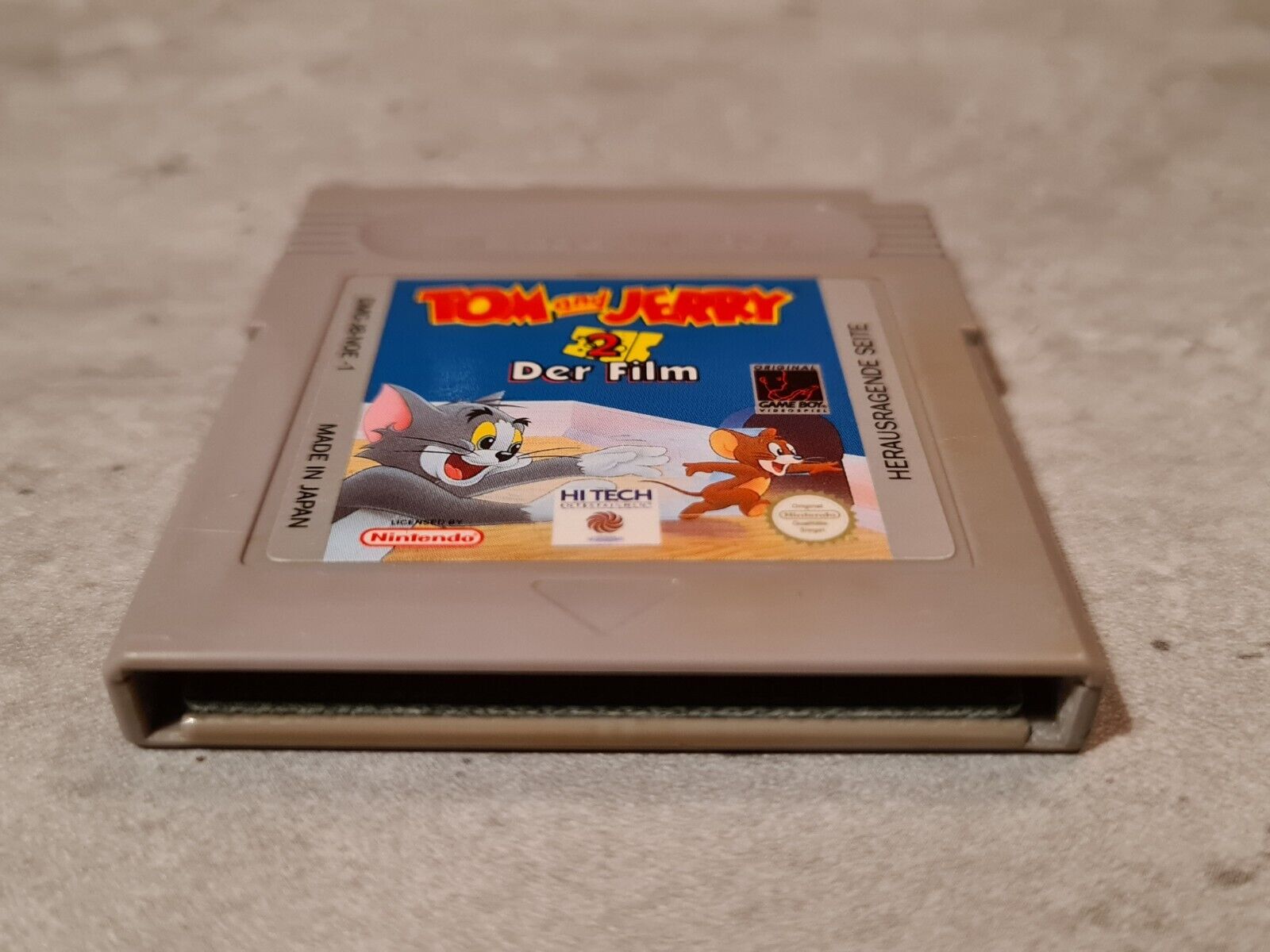 Nintendo Game Boy Classic Spiel Tom and Jerry 2 Der Film Modul NOE - T-Retro-Games 