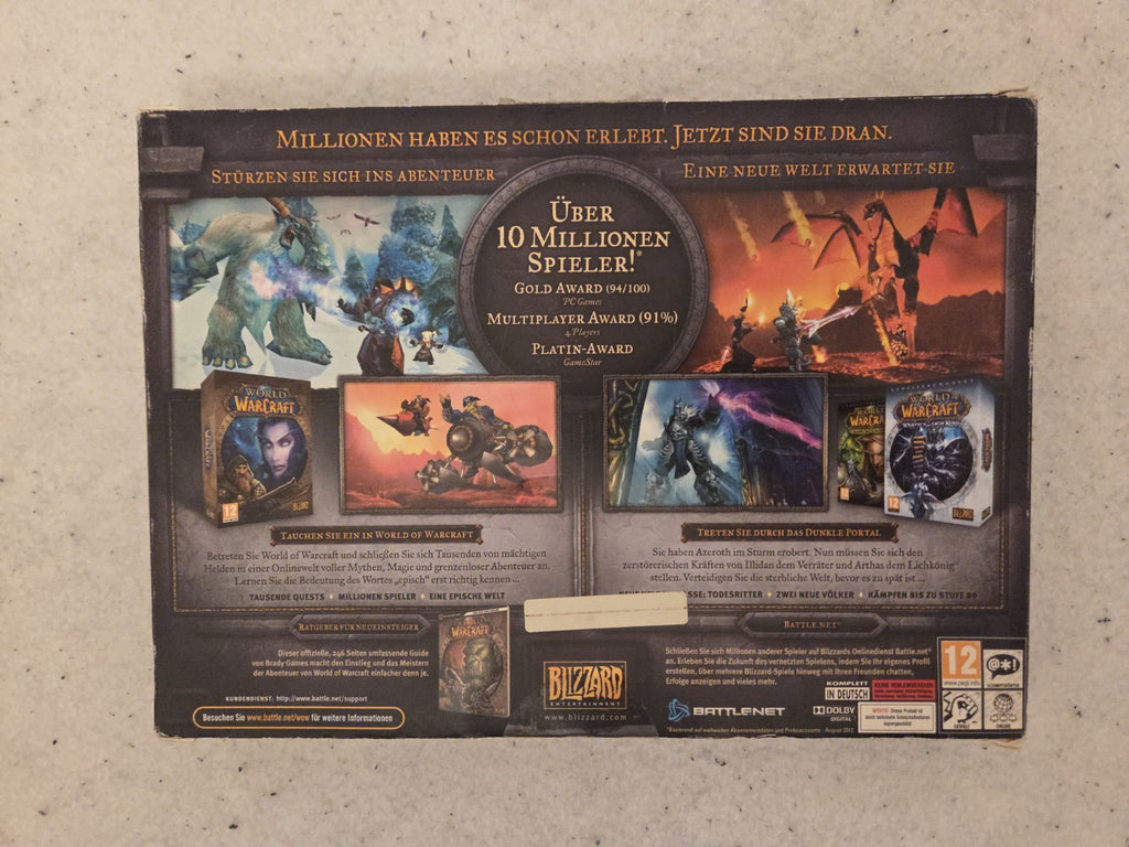 PC Spiel World of WarCraft Battle Chest Sealed Neu NEW Deutsch OVP