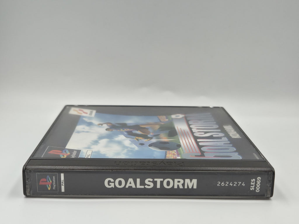 PS1 Playstation 1 Spiel Goalstorm mit OVP und Anleitung Multilingual