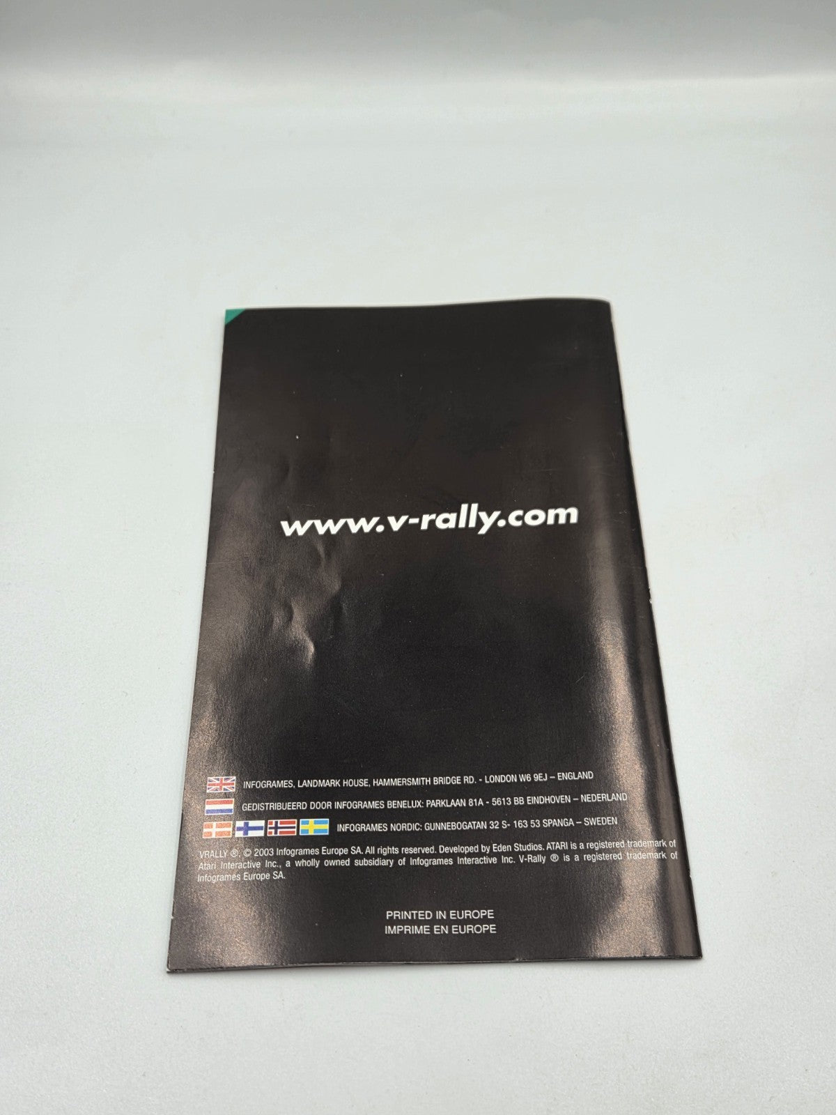 Nintendo GameCube V-Rally 3 mit OVP und Anleitung UKV