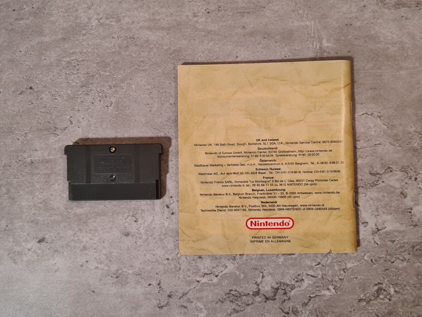 Nintendo Gameboy Advance The Legend of Zelda Four Swords mit OVP + Anleitung EUR - T-Retro-Games 