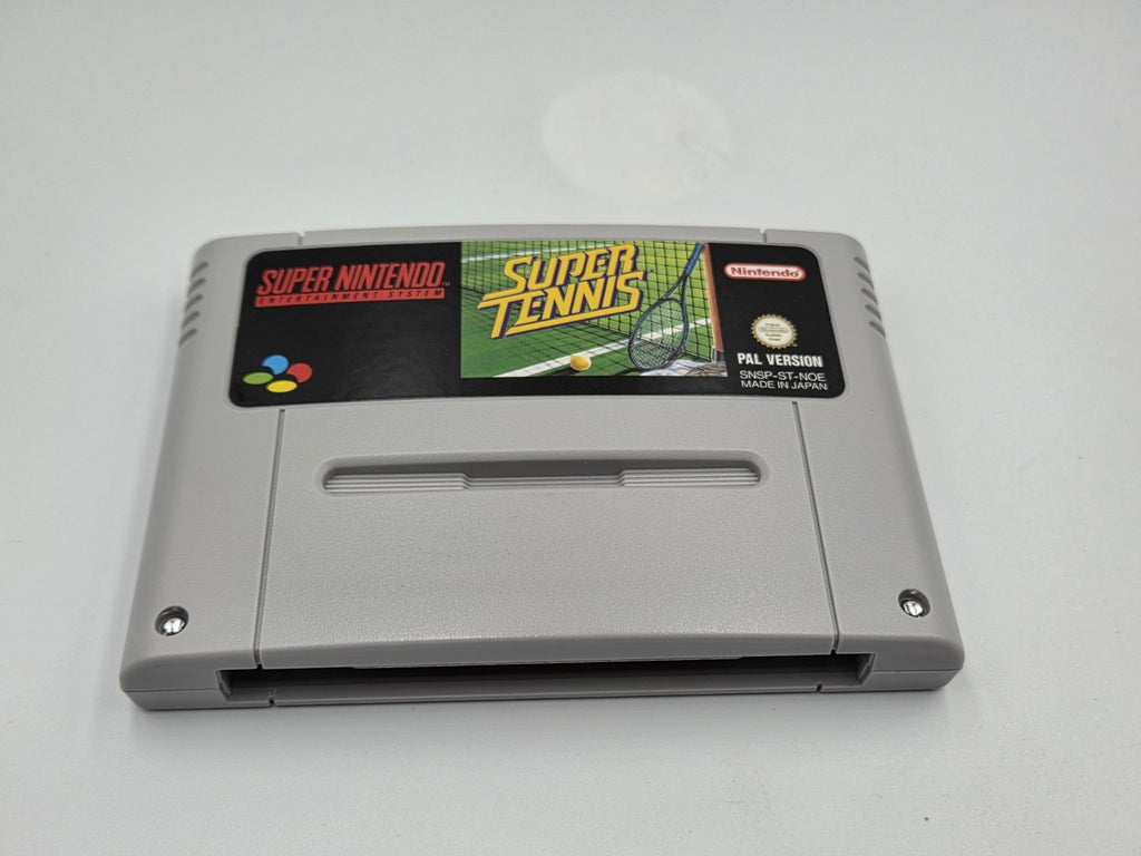 SNES Super Nintendo Super Tennis mit OVP und Anleitung NOE