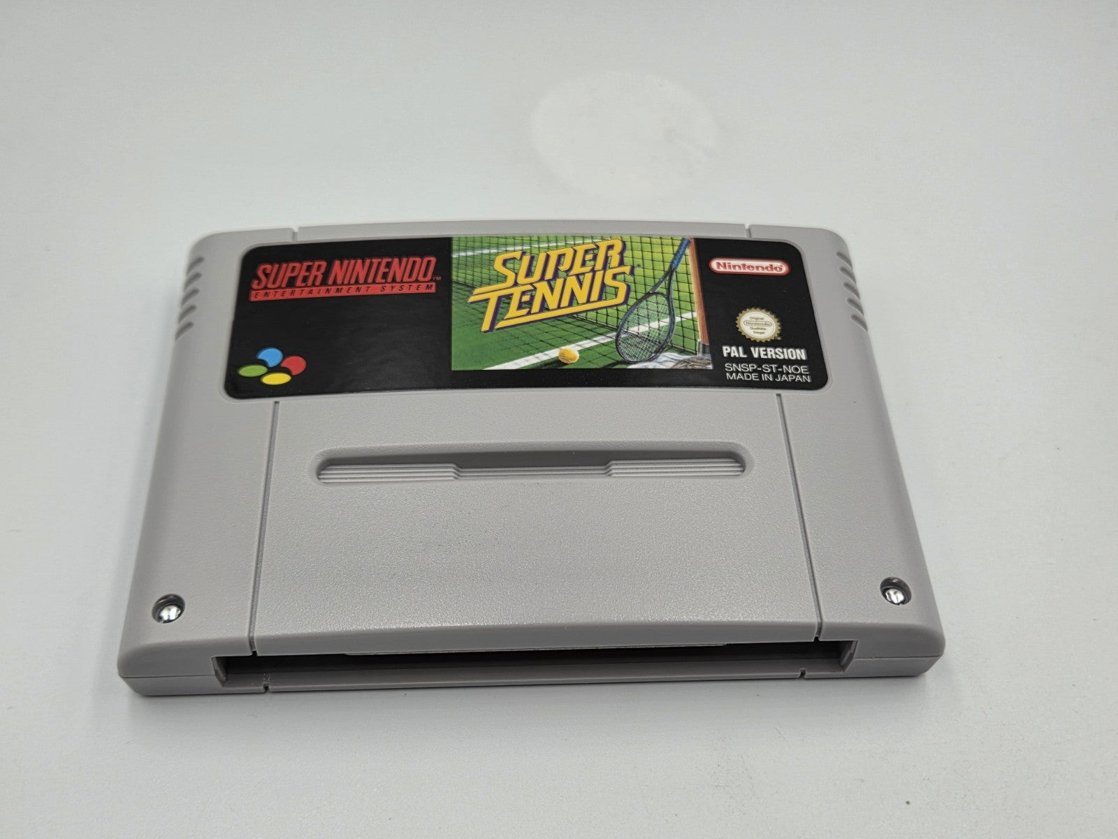 SNES Super Nintendo Super Tennis mit OVP und Anleitung NOE