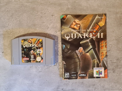 N64 Nintendo 64 Quake II mit OVP und Anleitung UKV - T-Retro-Games 