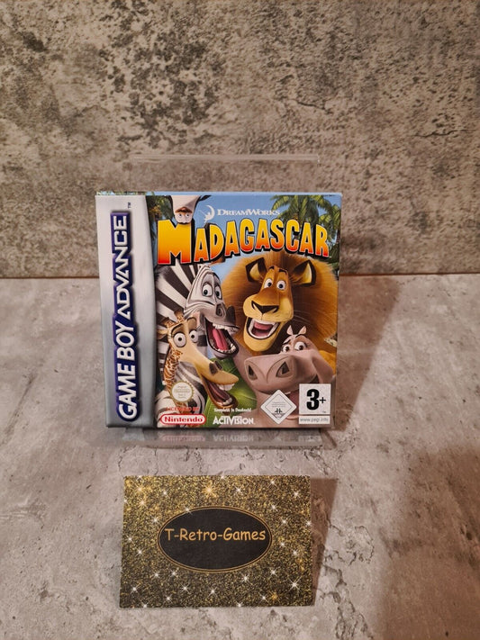 Nintendo Gameboy Advance Madagascar mit OVP und Anleitung NOE - T-Retro-Games 