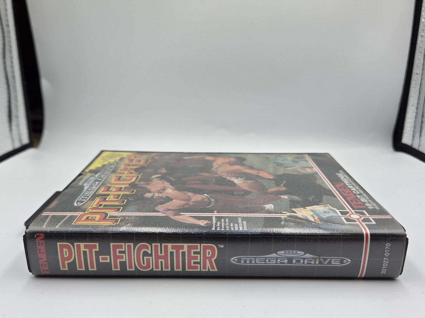 Sega Mega Drive Spiel Pit-Fighter mit OVP und Anleitung Multilingual 