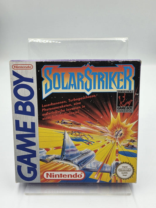 Nintendo Game Boy Classic Spiel SolarStriker mit OVP und Anleitung NOE