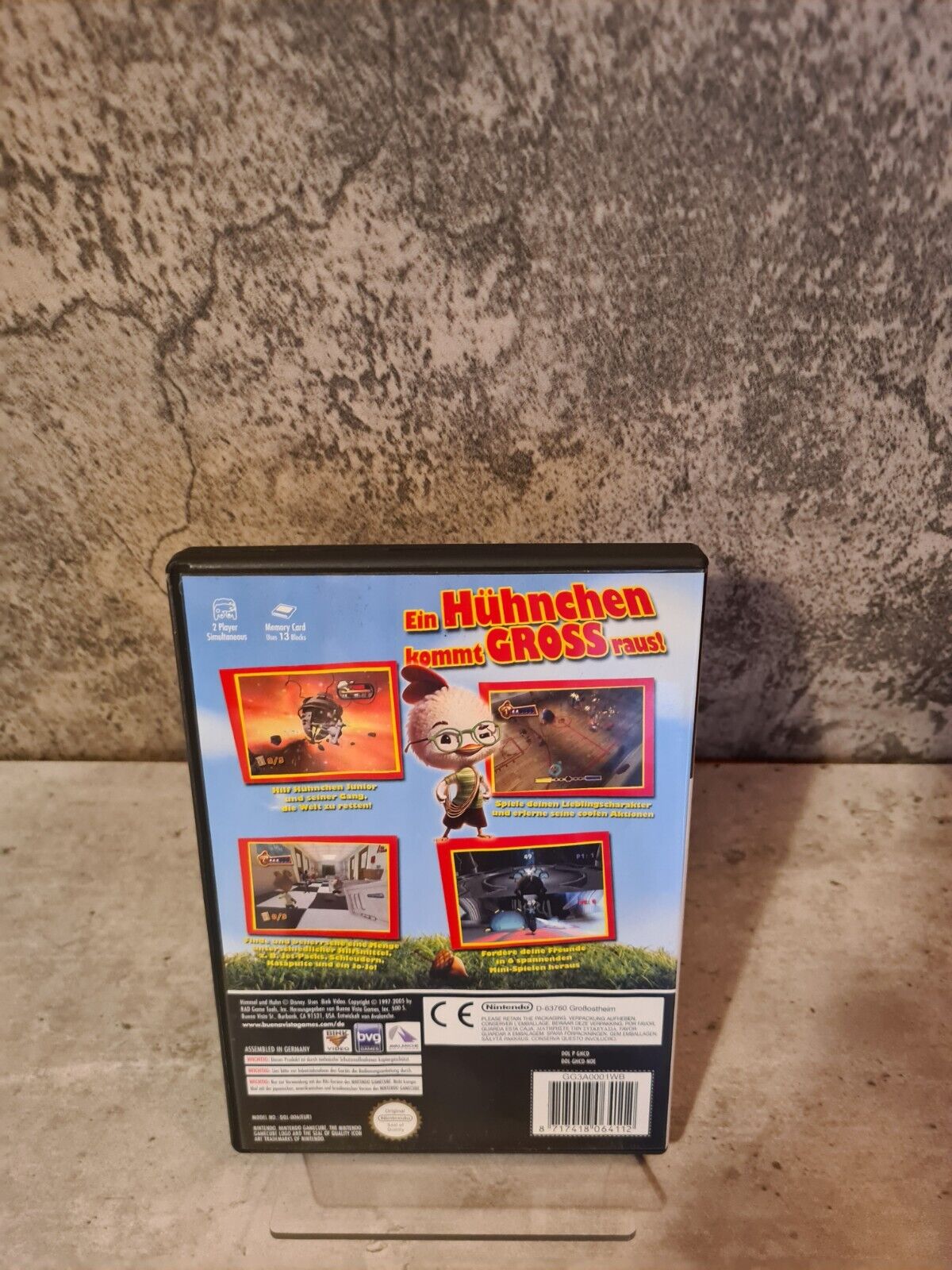 Nintendo GameCube Disney's Himmel und Huhn mit OVP und Anleitung NOE - T-Retro-Games 