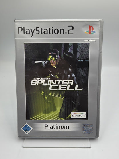 PS2 Playstation 2 Tom Clancy's Splinter Cell mit OVP und Anleitung Deutsch 