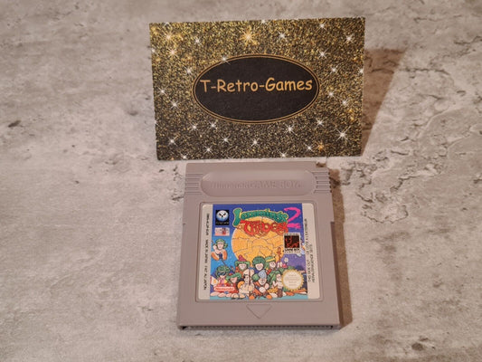 Nintendo Game Boy Classic Spiel Lemmings 2 Tribes Modul EUR - T-Retro-Games 