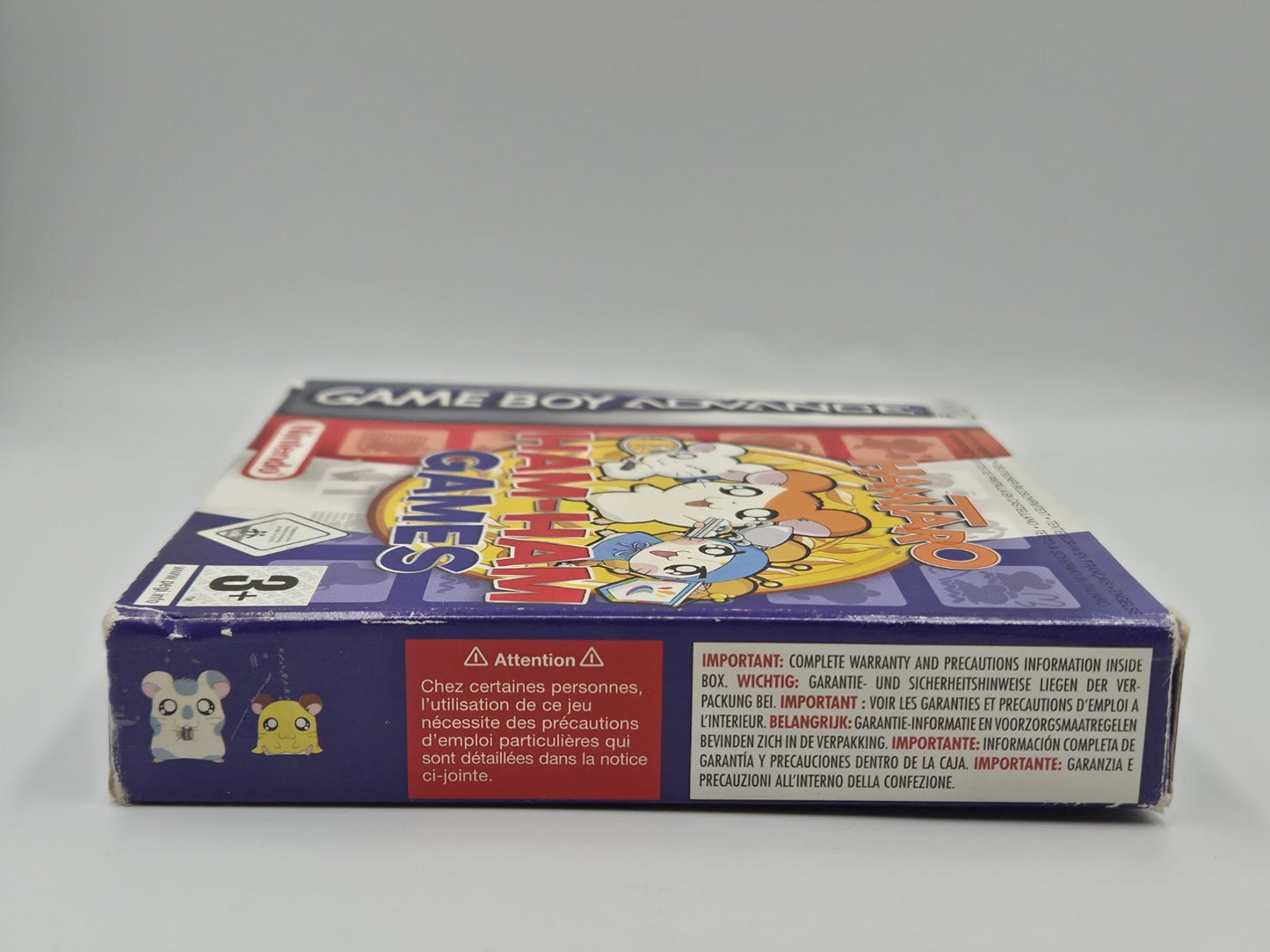 Nintendo Game Boy Advance Hamtaro Ham-Ham Games mit OVP und Anleitung EUR