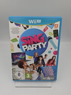 Nintendo Wii U Spiel Sing Party mit OVP und Anleitung