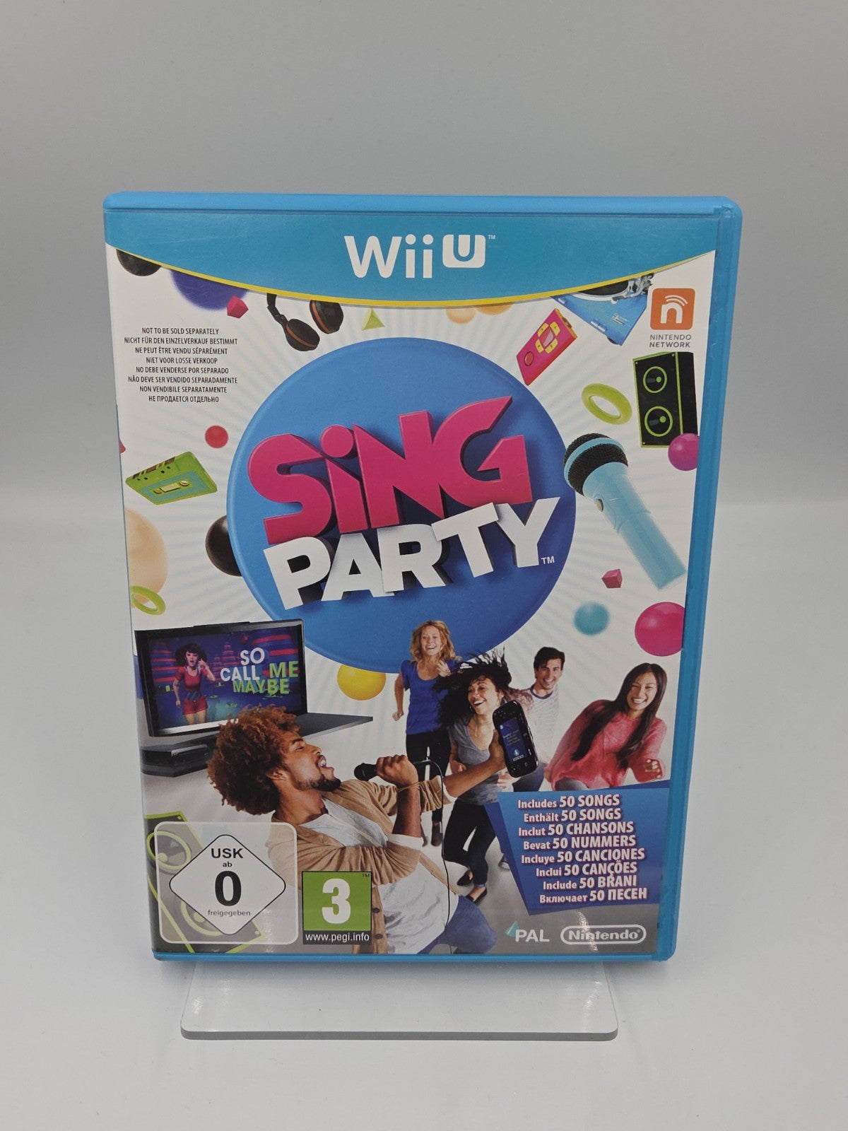 Nintendo Wii U Spiel Sing Party mit OVP und Anleitung