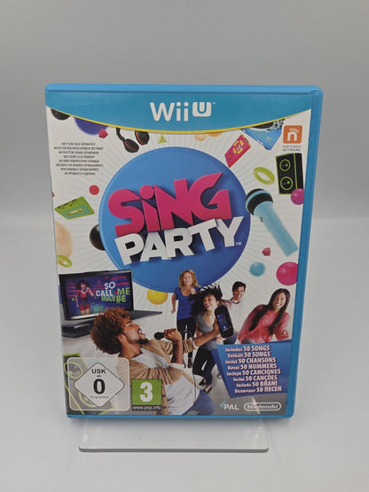 Nintendo Wii U Spiel Sing Party mit OVP und Anleitung