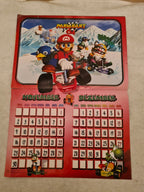 N64 Nintendo 64 Kalender Calendar 1998 Nintendo - T-Retro-Games 