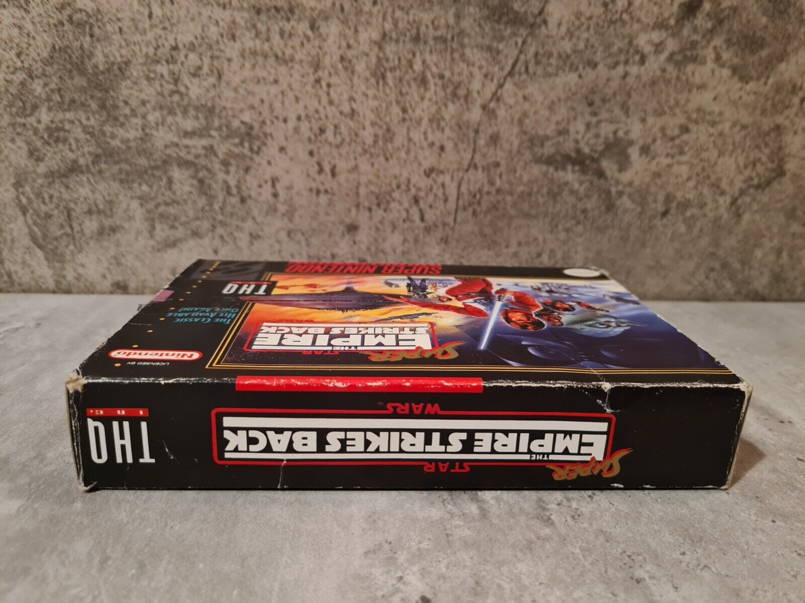 SNES Super Star Wars The Empire Strikes Back mit OVP und Anleitung NTSC USA - T-Retro-Games 