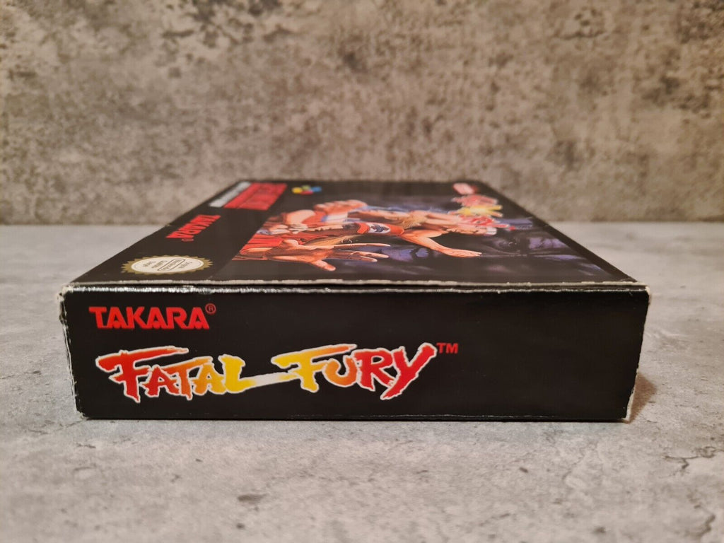 SNES Super Nintendo Fatal Fury mit OVP und Anleitung NOE - T-Retro-Games 