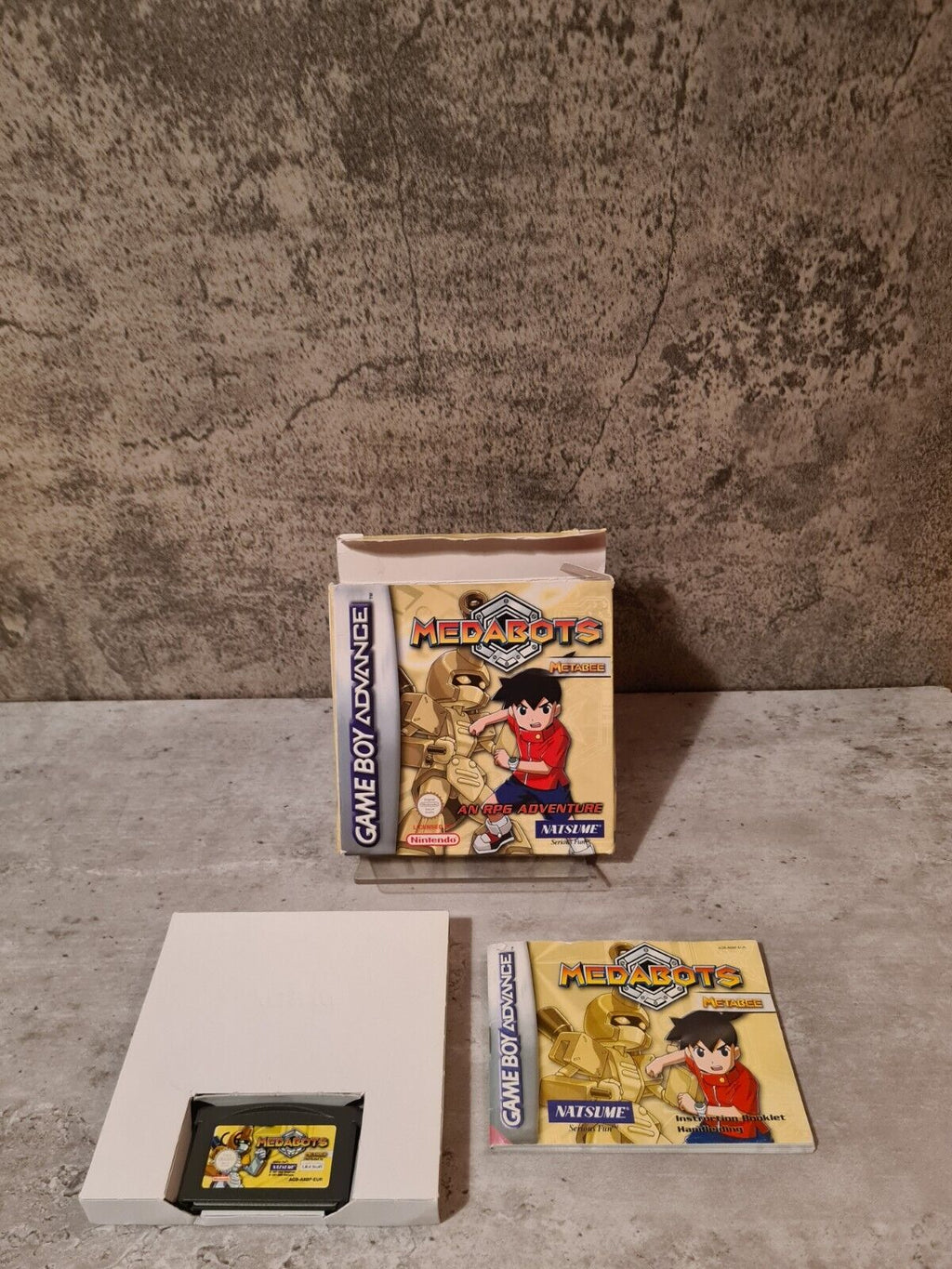 Nintendo Game Boy Advance Medabots Metabee mit OVP und Anleitung EUR - T-Retro-Games 