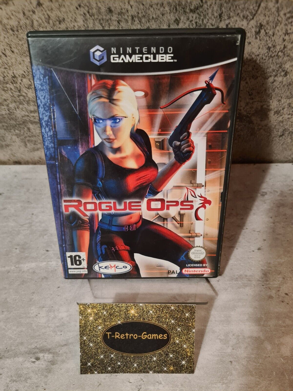 Nintendo GameCube Rogue Ops mit OVP und Anleitung FAH - T-Retro-Games 