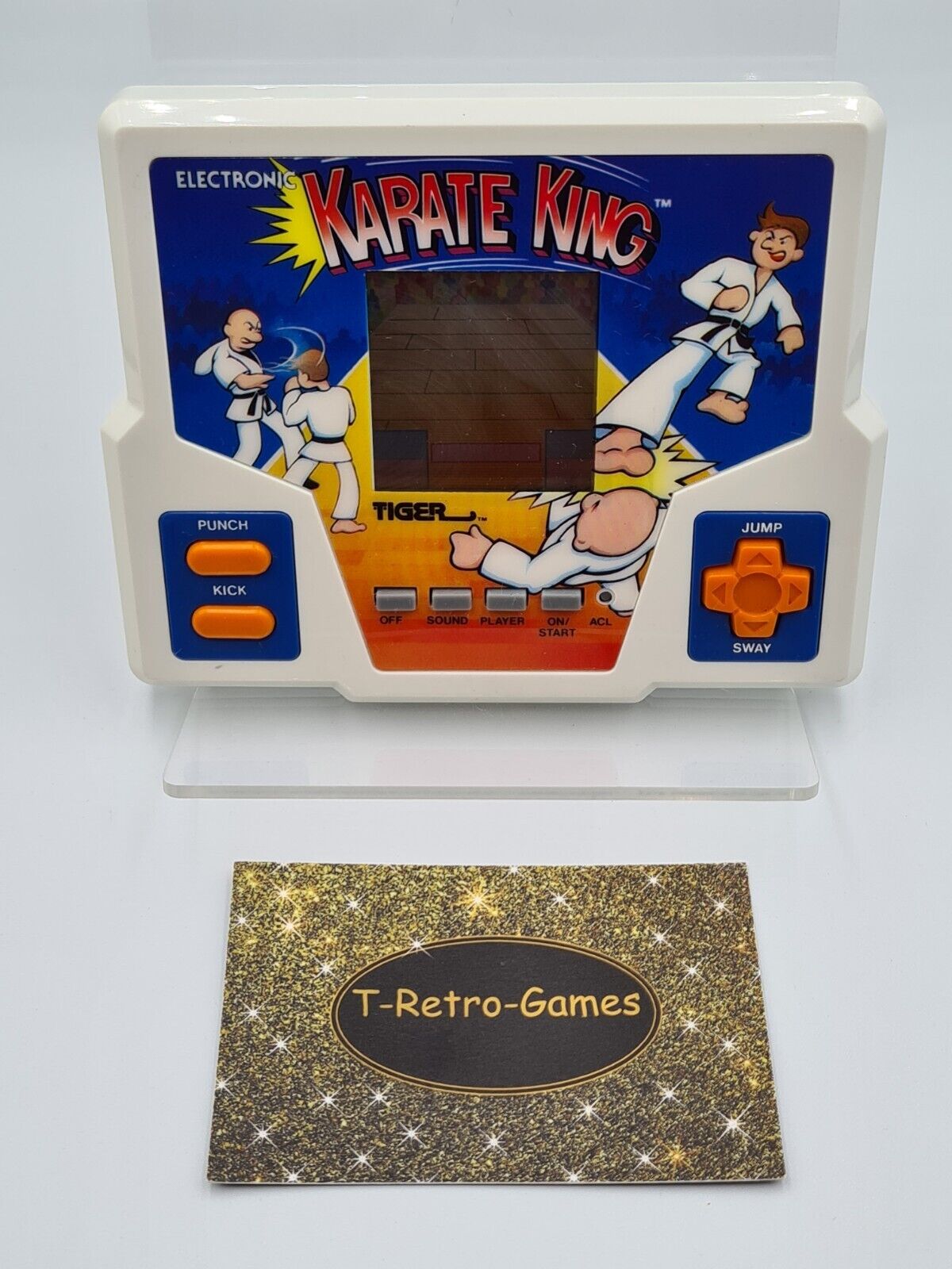 LCD Telespiel Tiger Electronics Karate King 1987 - T-Retro-Games 