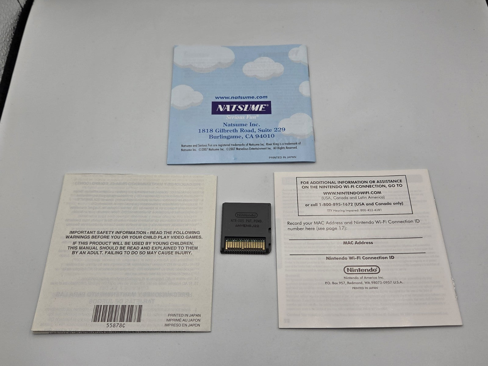 Nintendo DS Spiel River King Mystic Valley mit OVP und Anleitung USA