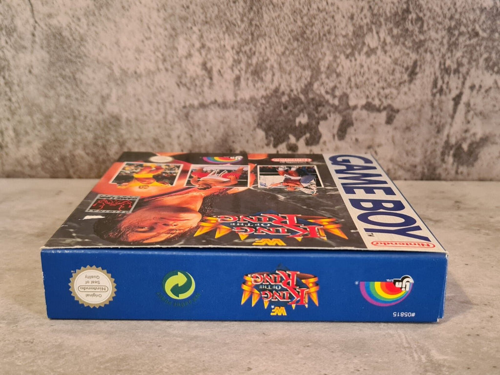 Nintendo Game Boy Classic WWF King of the Ring mit OVP und Anleitung NOE - T-Retro-Games 
